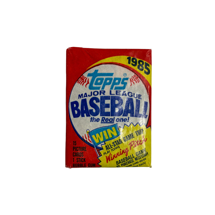 1985 Topps MLB Baseball Wax Box