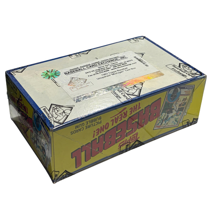 1983 Topps MLB Baseball Wax Box