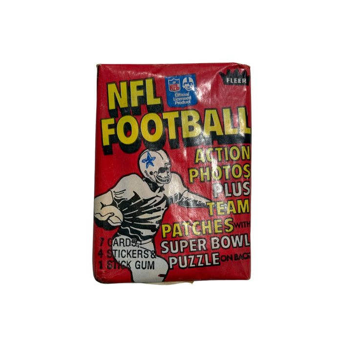 1978 Fleer in Action Football Wax Box