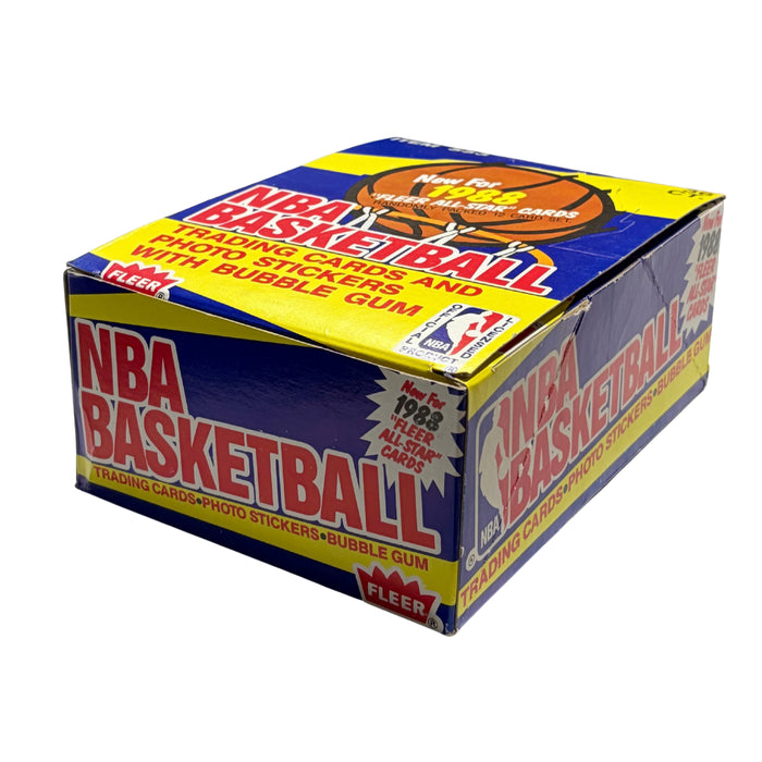 1988/89 Fleer NBA Basketball Wax Box/Pack