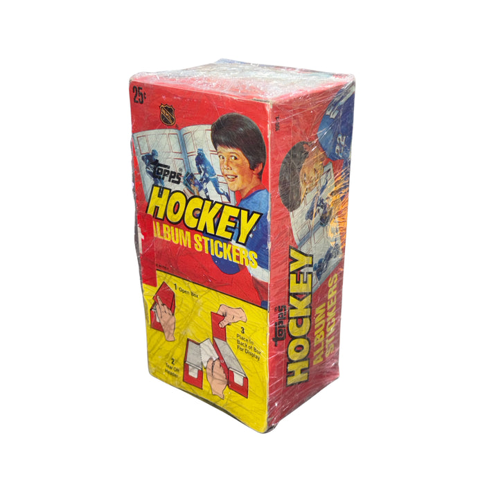 1982/83 Topps NHL Hockey Album Stickers Box - Pastime Sports & Games