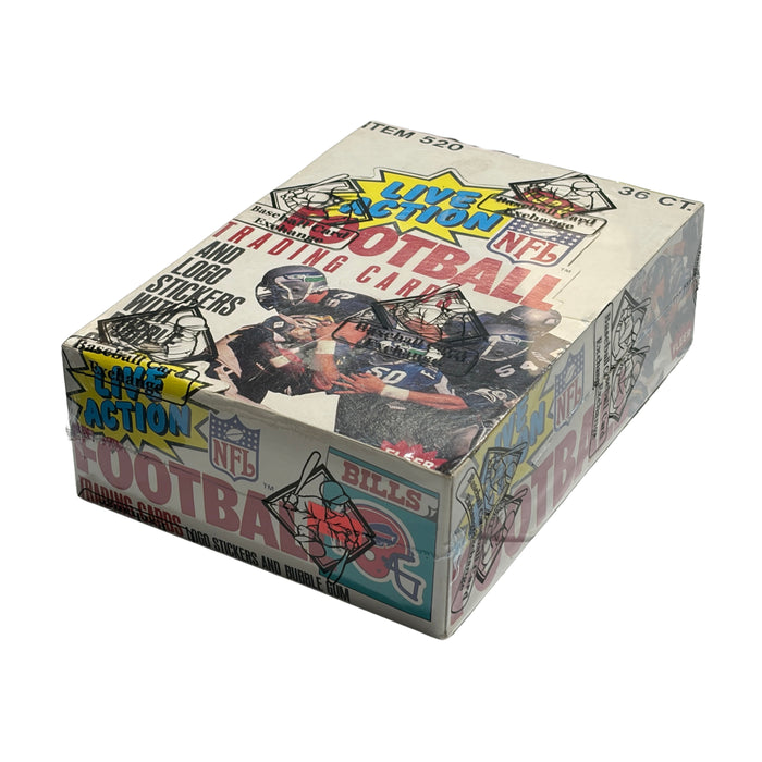 1986 Fleer NFL Football Wax Box