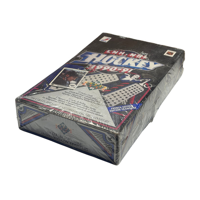 1990/91 Upper Deck NHL Hockey Low/High Number Wax Box/Pack