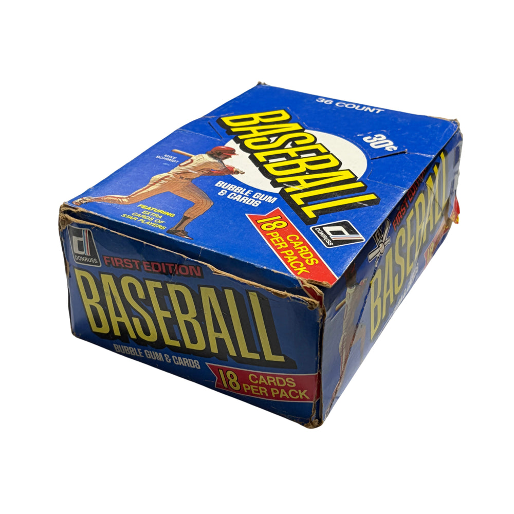 1981 Donruss Baseball Picture Cards Wax Box