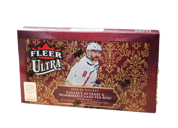 2025/26 Upper Deck Fleer Ultra NHL Hockey Hobby Box/Case - Pastime Sports & Games