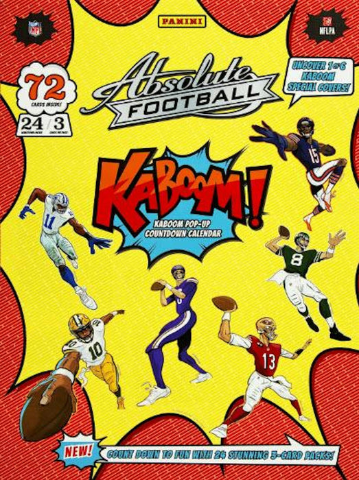 2024 Panini Absolute Football Countdown Calendar Box/Case - Pastime Sports & Games