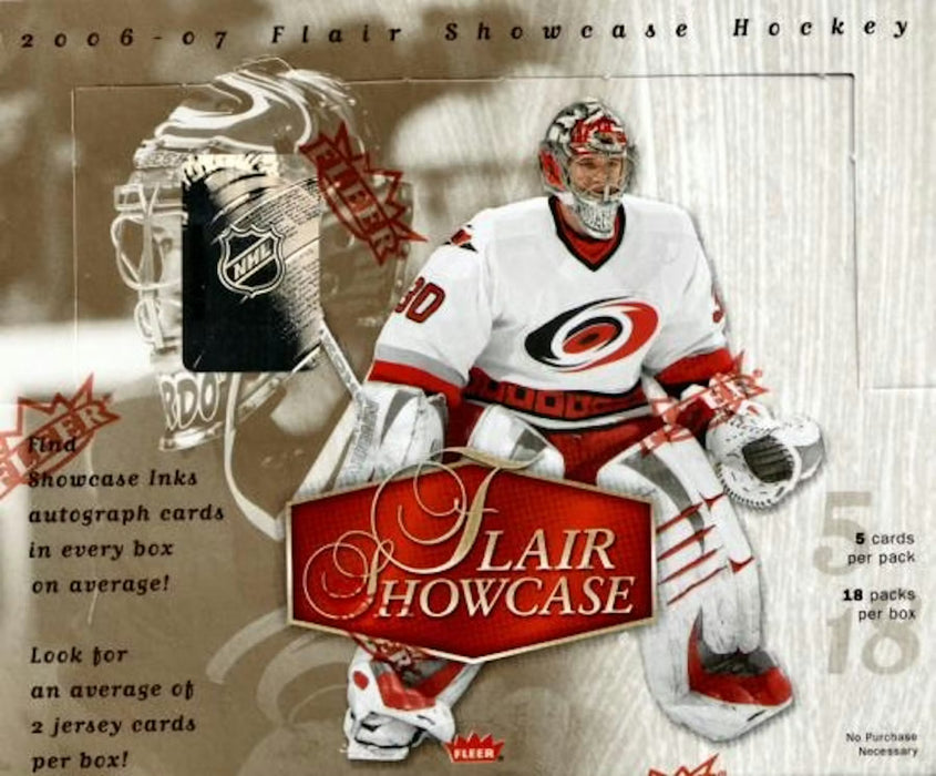 2006/07 Flair Showcase Hockey Hobby Box - Pastime Sports & Games