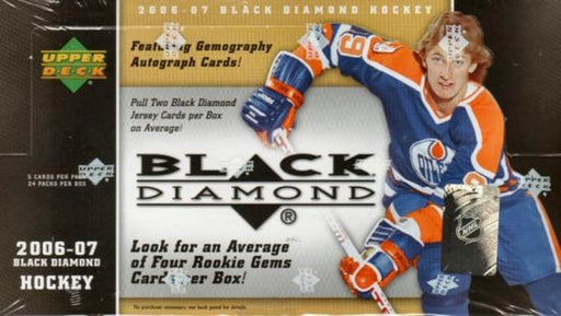 2006/07 Upper Deck Black Diamond NHL Hockey Hobby Box - Pastime Sports & Games