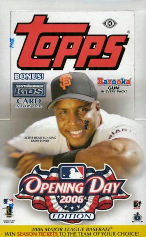 2006 Topps Opening Day Baseball Hobby Box - Pastime Sports & Games