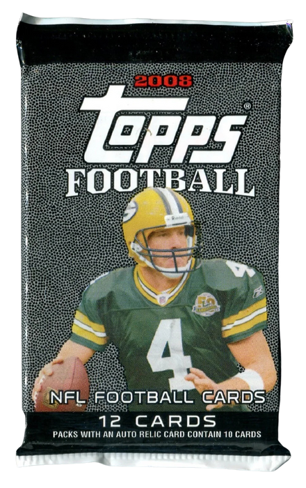 2008 Topps NFL Football Retail Box