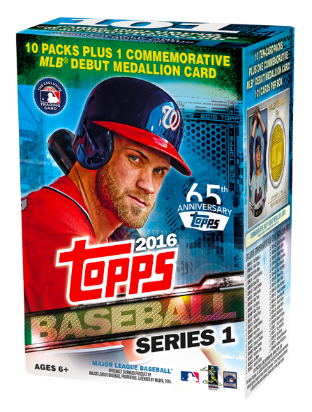 2016 Topps Series One MLB Baseball Blaster Box - Pastime Sports & Games