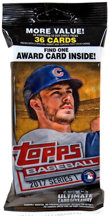 2017 Topps Series 1/One Baseball Jumbo Value Pack - Pastime Sports & Games