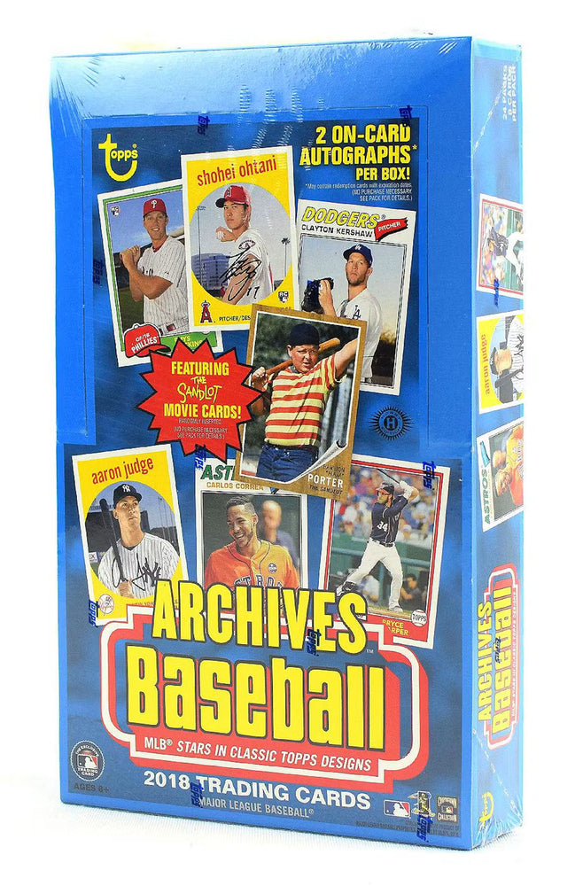 2018 Topps Archives Baseball Hobby Box
