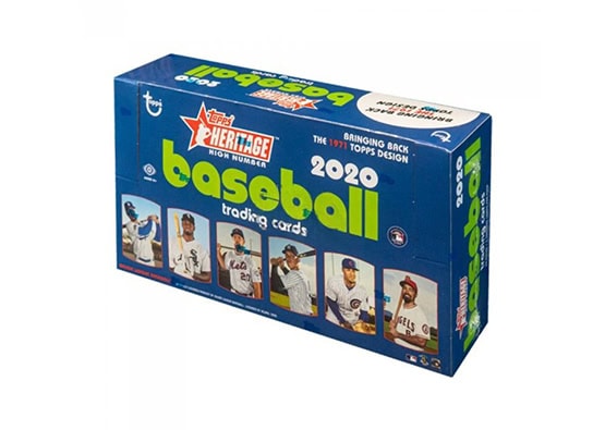 2020 Topps Heritage High Number MLB Hobby Box/Case SALE! - Pastime Sports & Games