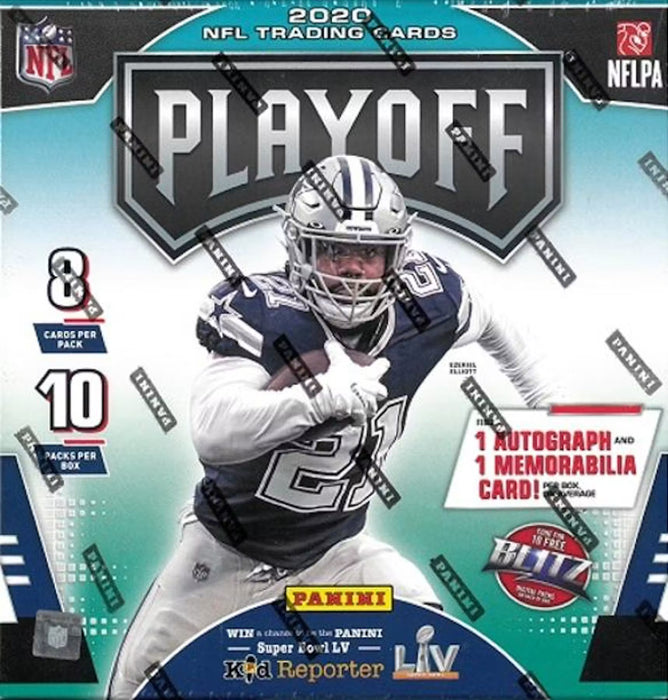 2020 Panini Playoff NFL Football Mega Box
