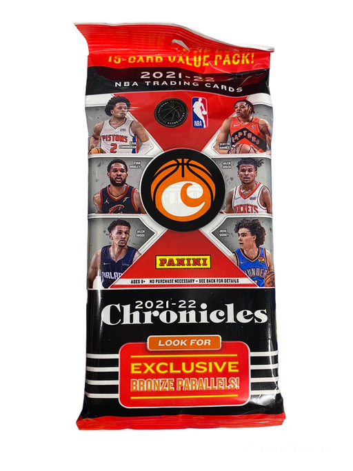 2021/22 Panini Chronicles NBA Basketball Value Pack / Box / Case