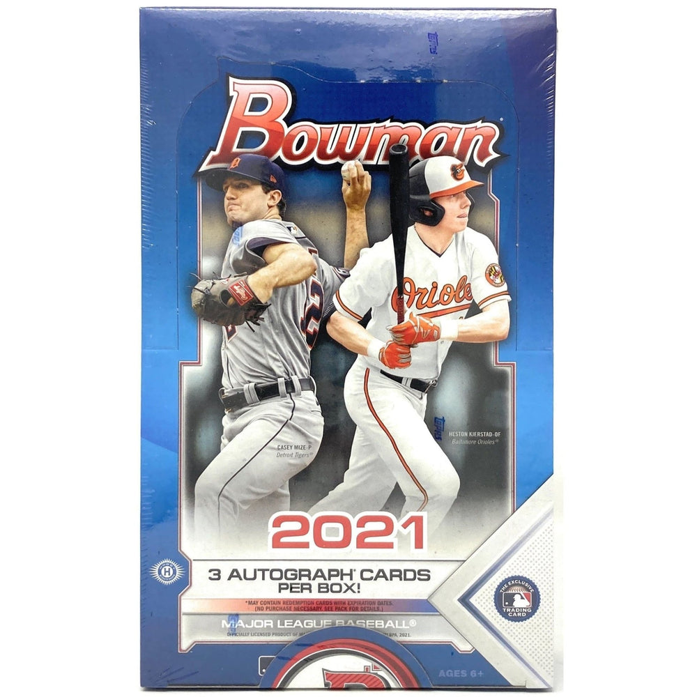 2021 Topps Bowman Baseball Jumbo Hobby Box/Case - Pastime Sports & Games