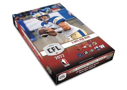 2022 Upper Deck CFL Football Hobby Box - Pastime Sports & Games