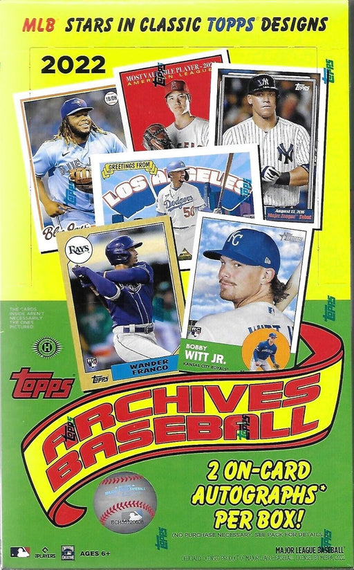 2022 Topps Archives MLB Baseball Hobby Box / Case - Pastime Sports & Games