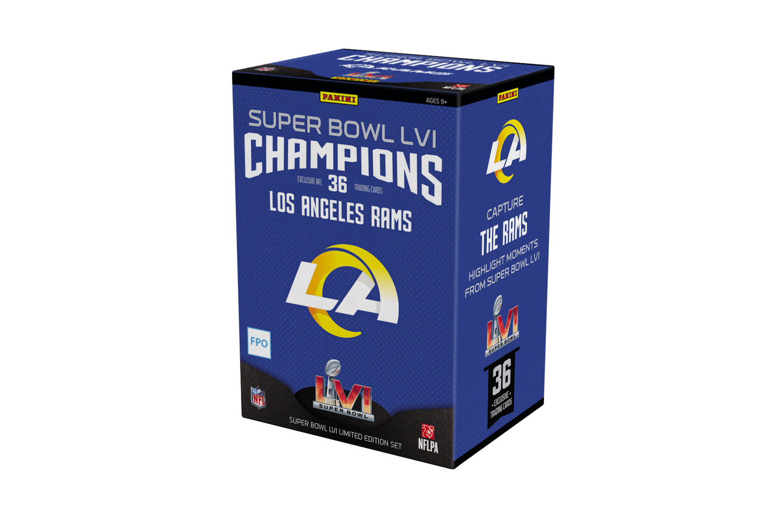 2022 Panini Super Bowl Champions Los Angeles Rams NFL Football Box Set