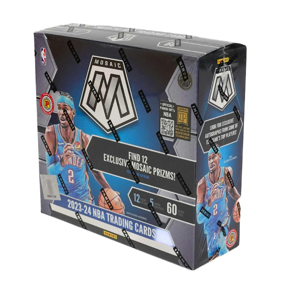 2023/24 Panini Mosaic NBA Basketball International Hobby Box