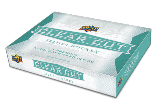 2023/24 Upper Deck Clear Cut NHL Hockey Hobby Box