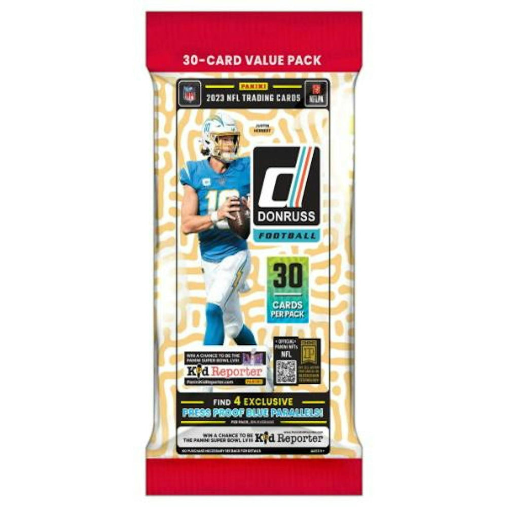 2023 Panini Donruss NFL Football Fat / Jumbo Value Pack - Pastime Sports & Games