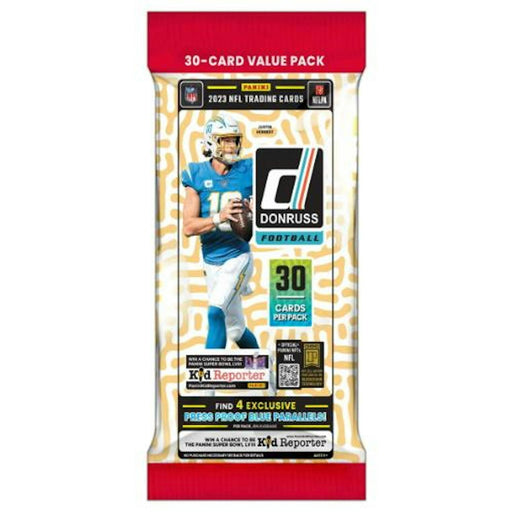 2023 Panini Donruss NFL Football Fat / Jumbo Value Pack - Pastime Sports & Games