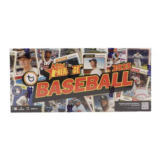 2023 Topps Heritage MLB Baseball Hobby Box / Case - Pastime Sports & Games
