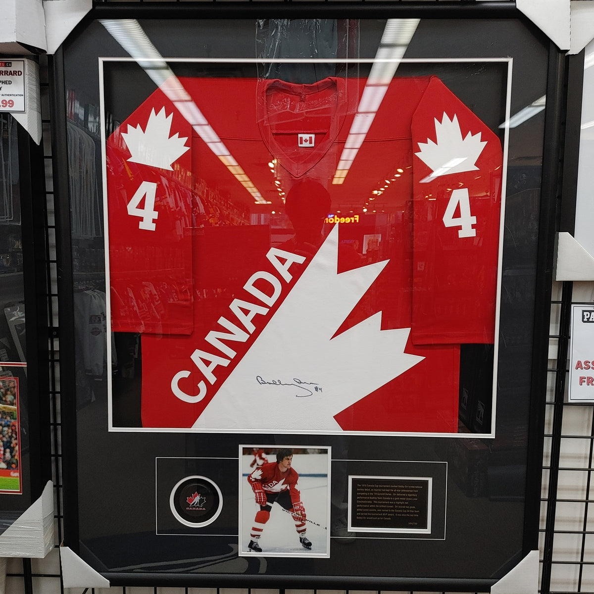 Bobby Orr Autographed Canadian Jersey