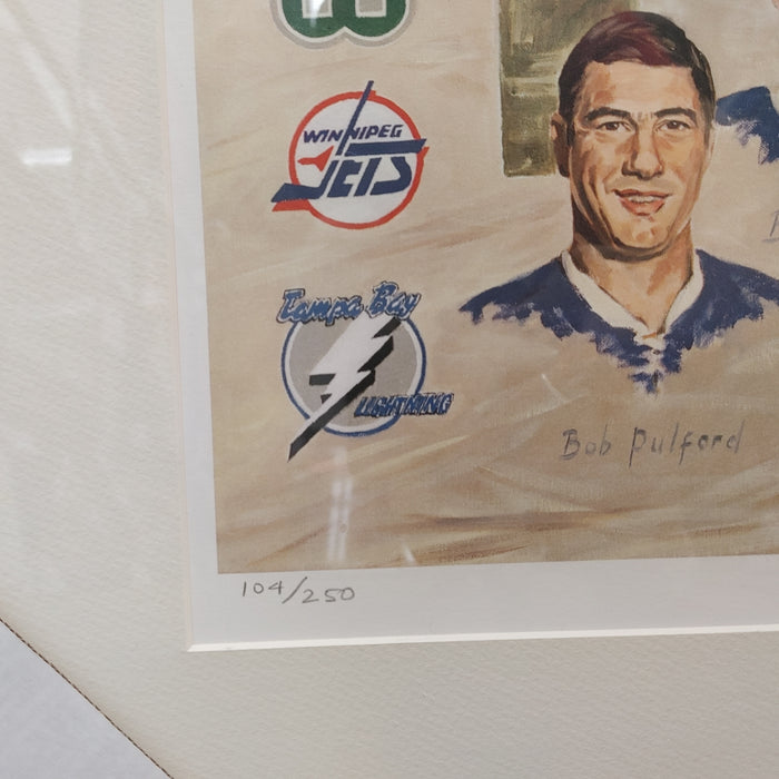 NHLPA Commemorative 25th Anniversary Framed Print #/250 - Pastime Sports & Games