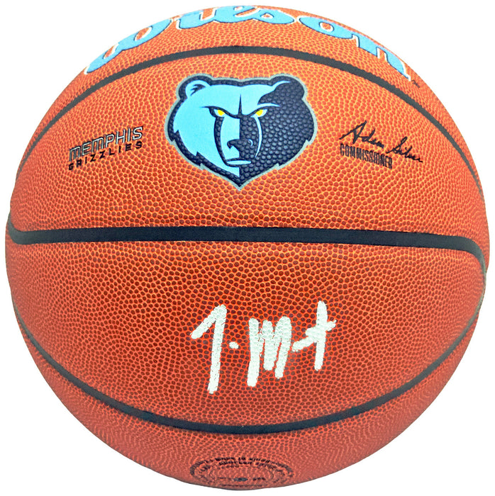 Ja Morant Autographed Memphis Grizzlies Wilson Basketball