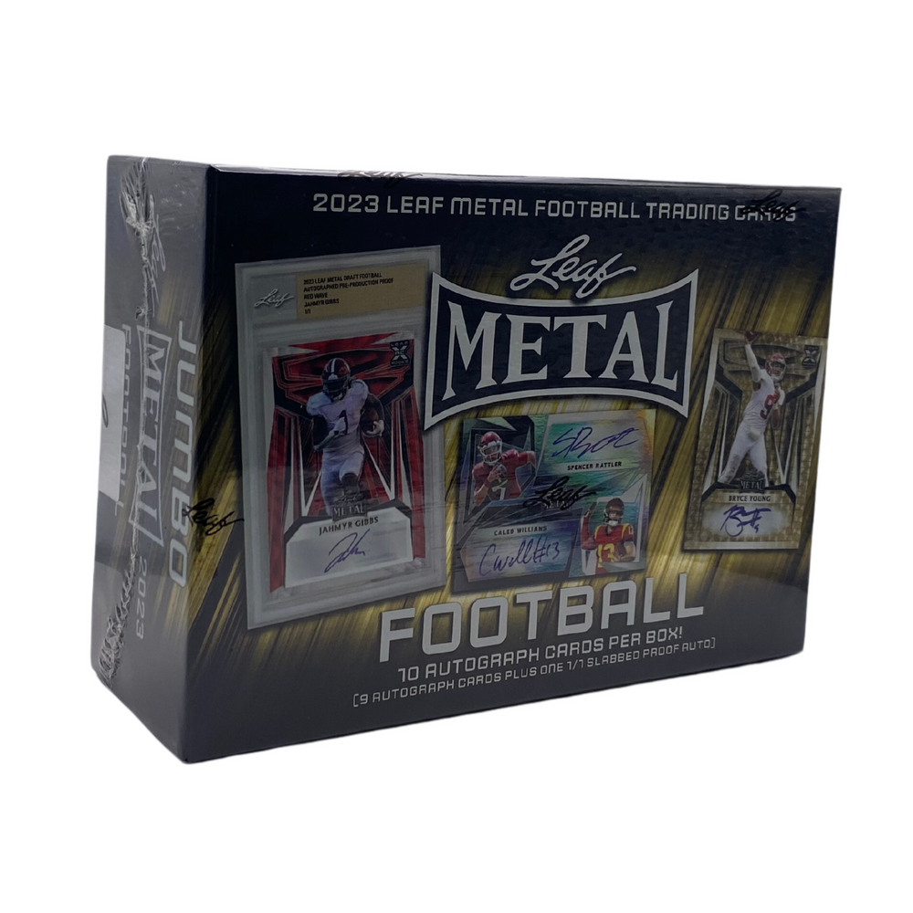2025 Leaf Metal Football Jumbo Box Pastime Sports & Games