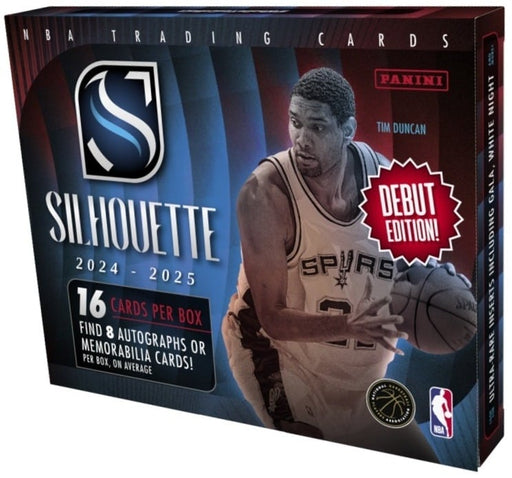 2024/25 Panini Silhouette NBA Basketball Hobby Box - Pastime Sports & Games