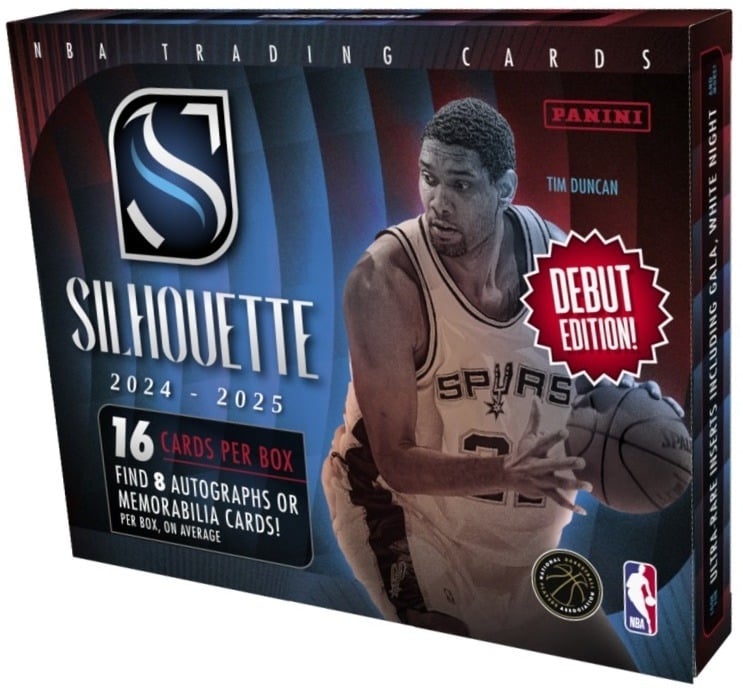 2024/25 Panini Silhouette NBA Basketball Hobby Box - Pastime Sports & Games