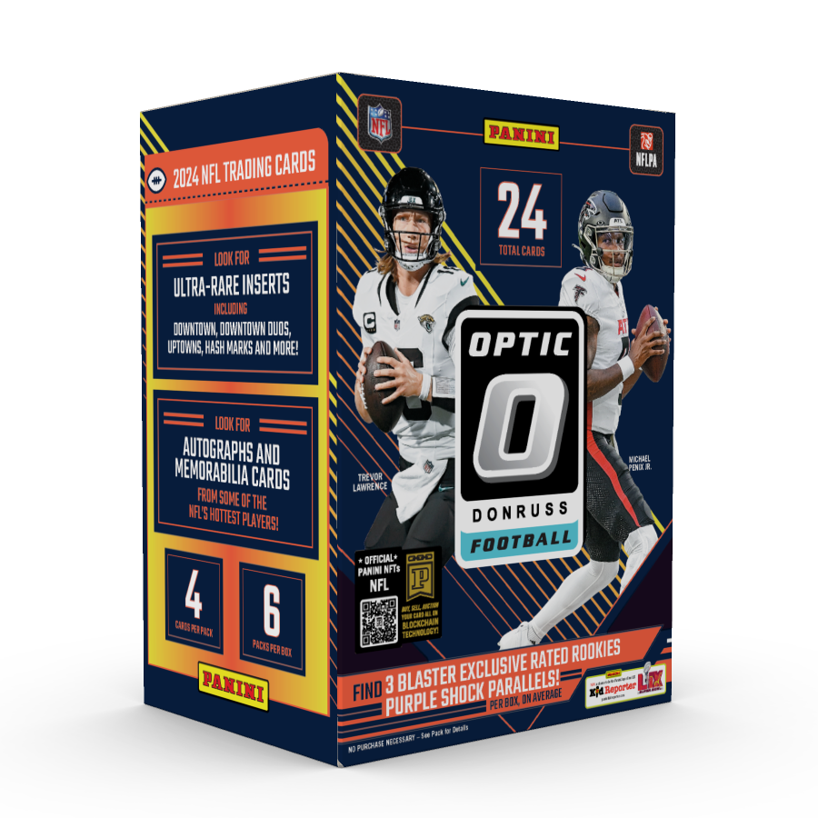 2024 Panini Donruss Optic NFL Football Blaster Box/Case - Pastime Sports & Games