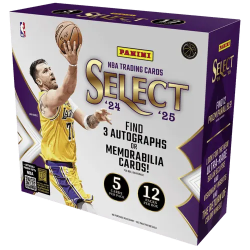 2024/25 Panini Select NBA Basketball Hobby Box - Pastime Sports & Games