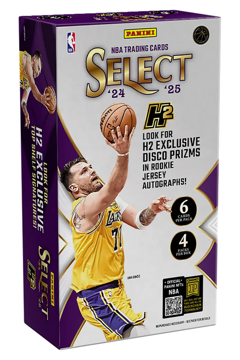 2024/25 Panini Select NBA Basketball H2 Hybrid Hobby Box - Pastime Sports & Games