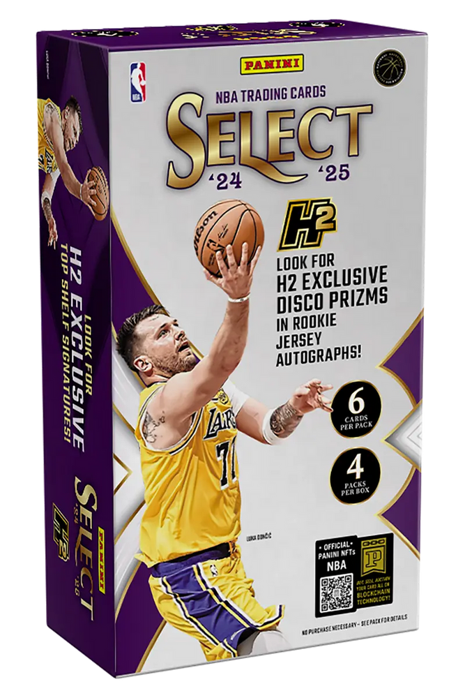 2024/25 Panini Select NBA Basketball H2 Hybrid Hobby Box - Pastime Sports & Games