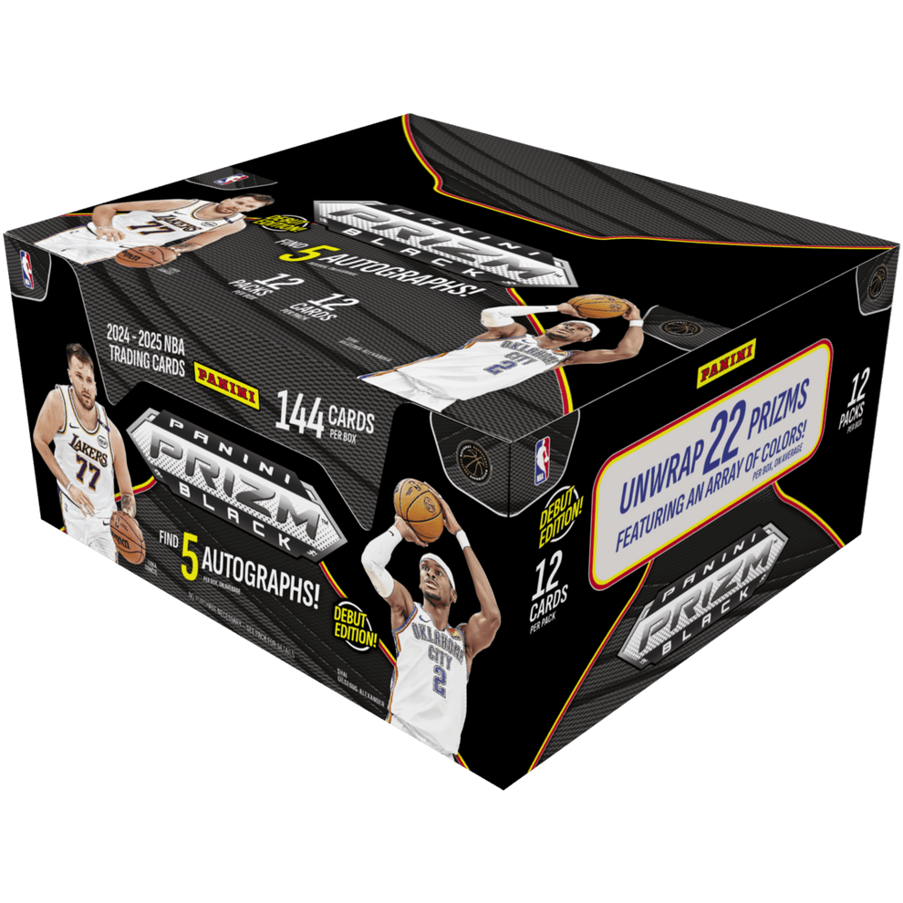 2024/25 Panini Prizm Black NBA Basketball Hobby Box - Pastime Sports & Games