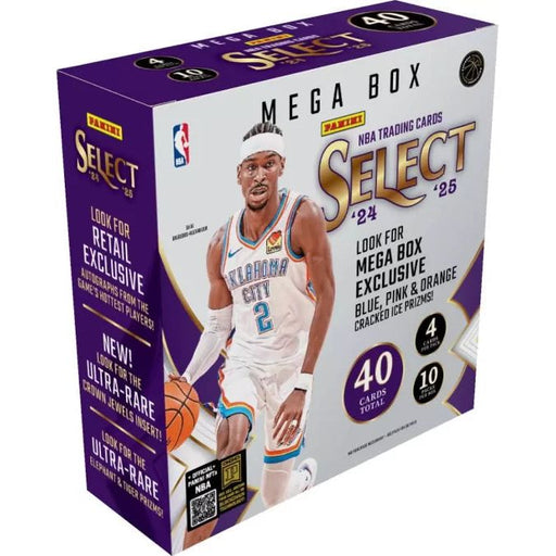 2024/25 Panini Select NBA Basketball Mega Box/Case - Pastime Sports & Games