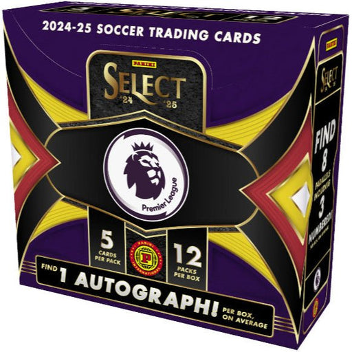2024/25 Panini Select EPL Soccer International Hobby Box - Pastime Sports & Games