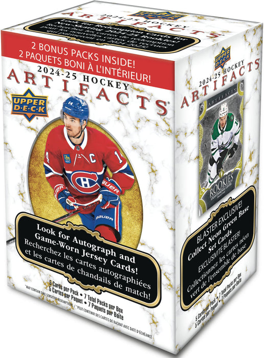 2024/25 Upper Deck Artifacts NHL Hockey Blaster Box