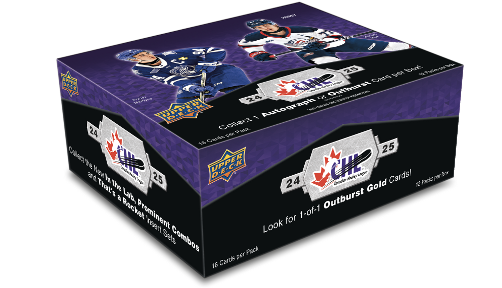2024/25 Upper Deck CHL Hockey Hobby Box/Case - Pastime Sports & Games