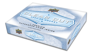 2024/25 Upper Deck Clear Cut NHL Hockey Hobby Box - Pastime Sports & Games