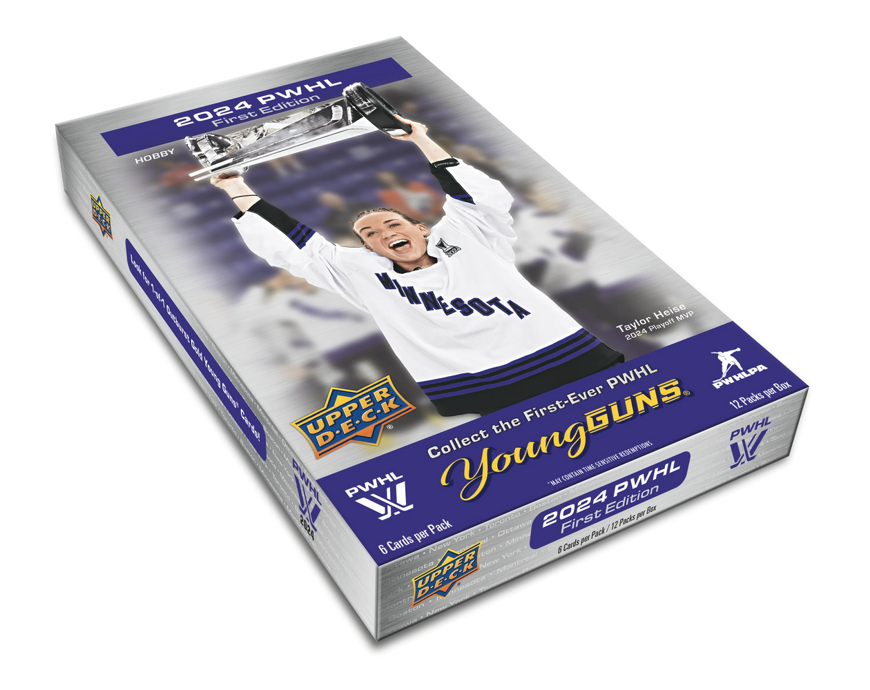 2024/25 Upper Deck Professional Women’s Hockey League PWHL Hobby Box/Case - Pastime Sports & Games