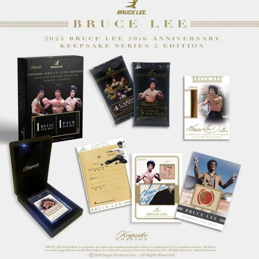 2024 Bruce Lee 50th Anniversary Kaleidoscope Collection Series 2/Two Box - Pastime Sports & Games