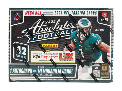 2024 Panini Absolute NFL Football Mega Box / Case