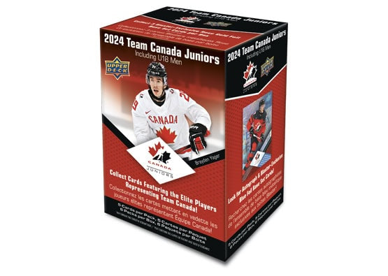 2024 Upper Deck Team Canada Juniors Hockey Blaster Box