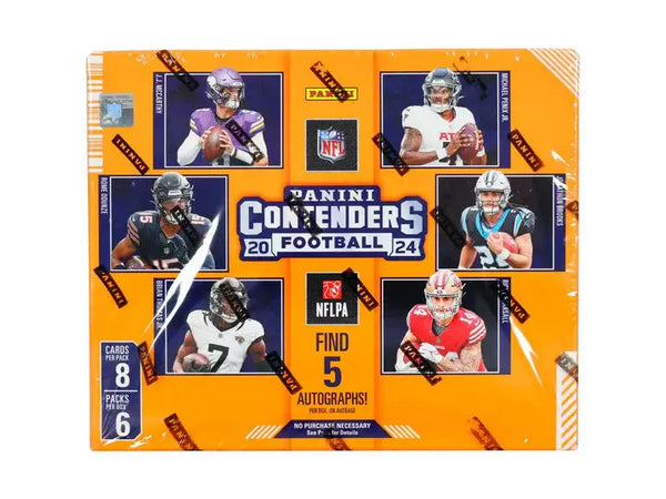 2024 Panini Contenders NFL Football Hobby Box - Pastime Sports & Games